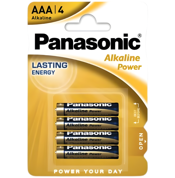 Panasonic - Alkaline Power AAA Batterien 4er-Pack